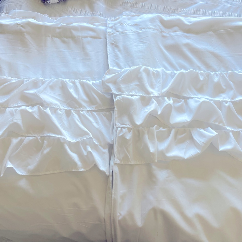 Pillowfort Blackout Ruffle Curtains